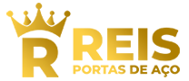logo reis portas de aço